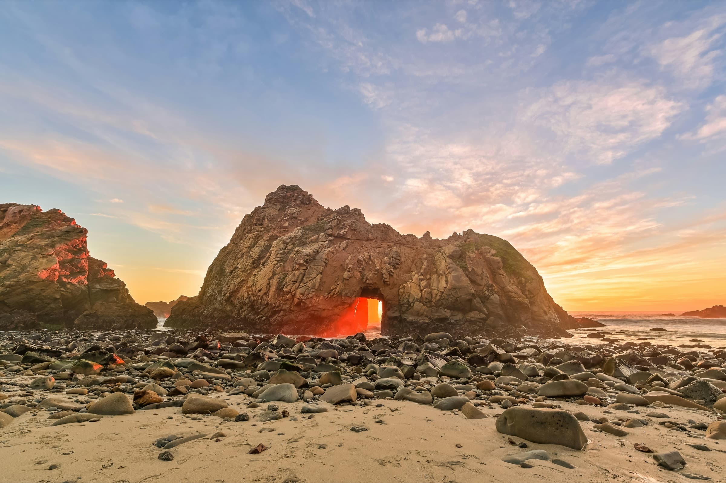 Un sitio del recorrido por California