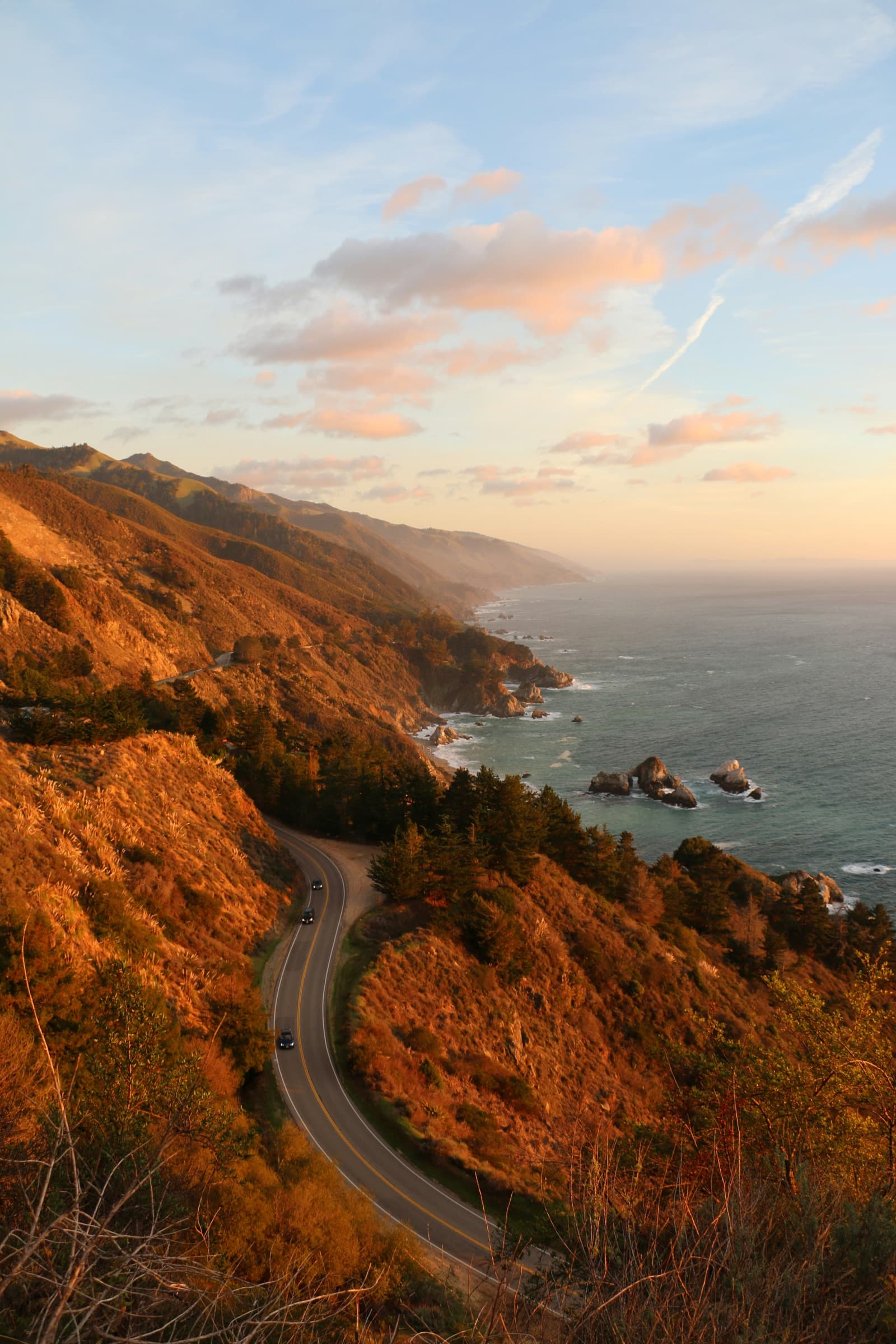 Un sitio del recorrido por California