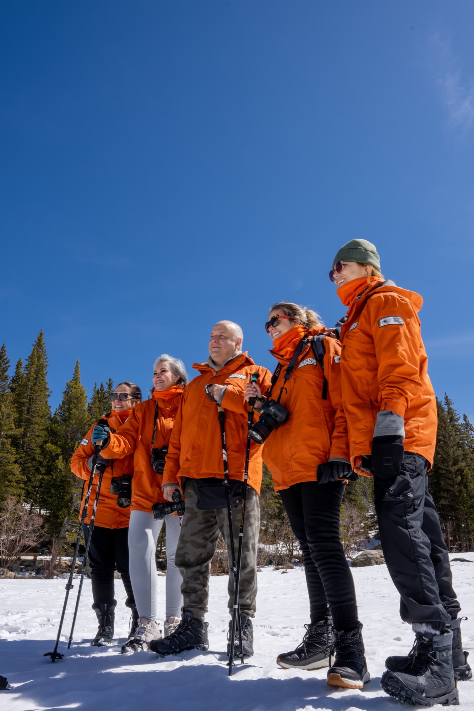 El grupo en Colorado