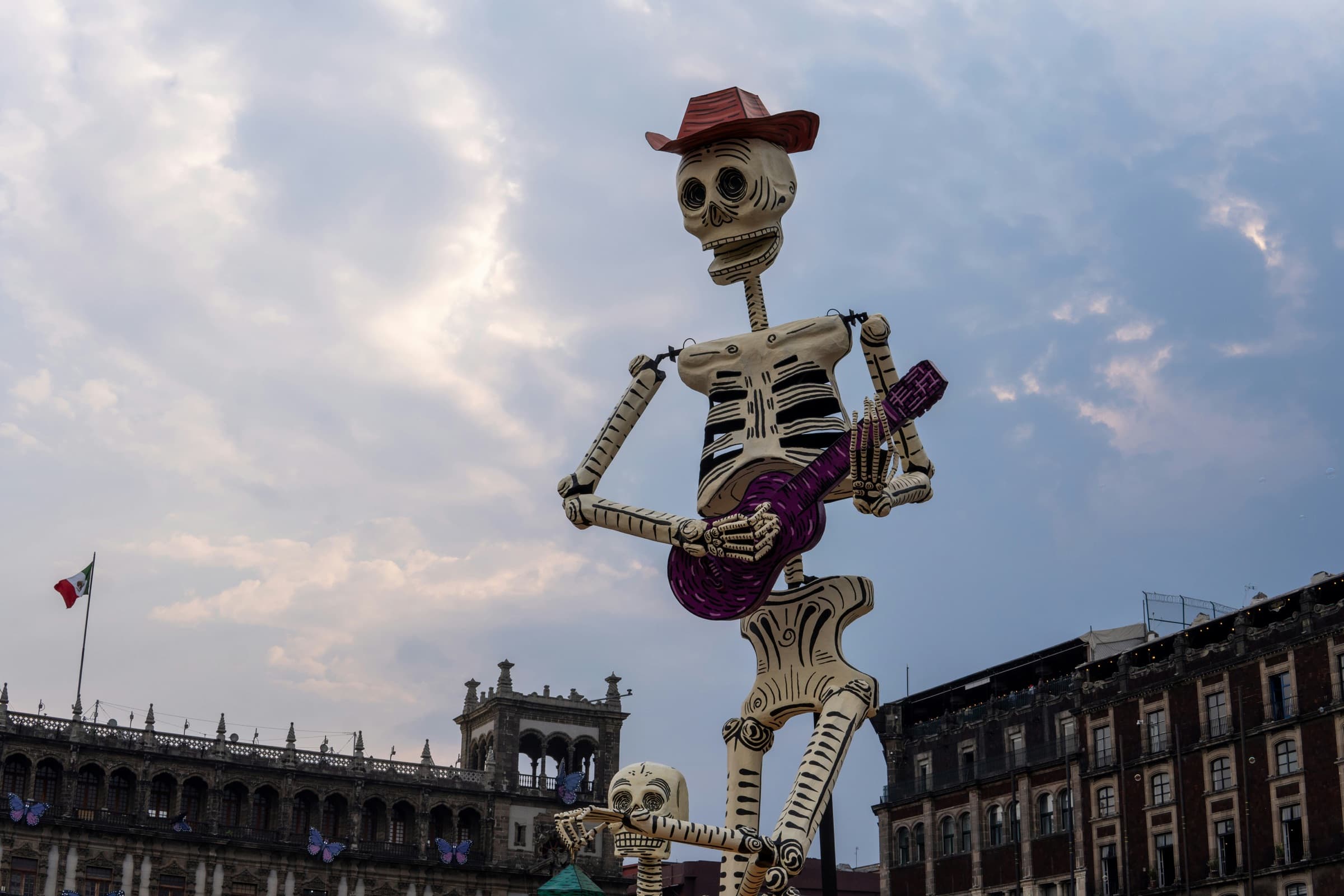 Un sitio del recorrido por Ciudad de México