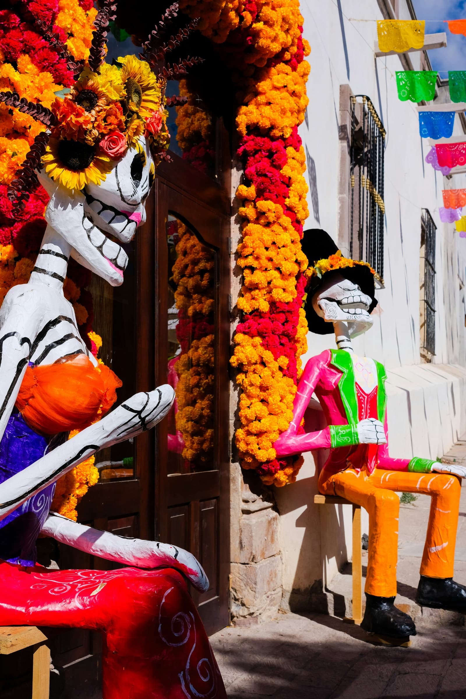 Un sitio del recorrido por Oaxaca