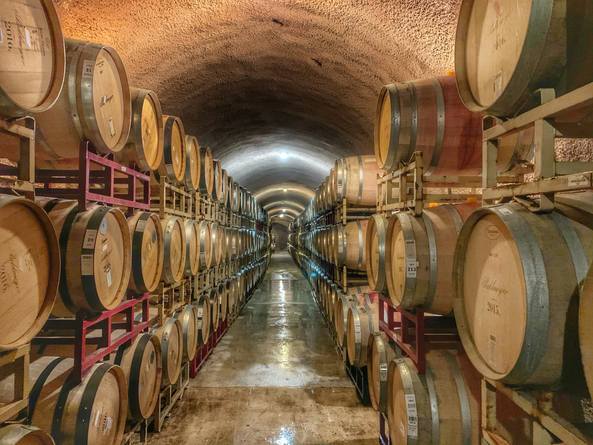 Un sitio del recorrido por Napa Valley
