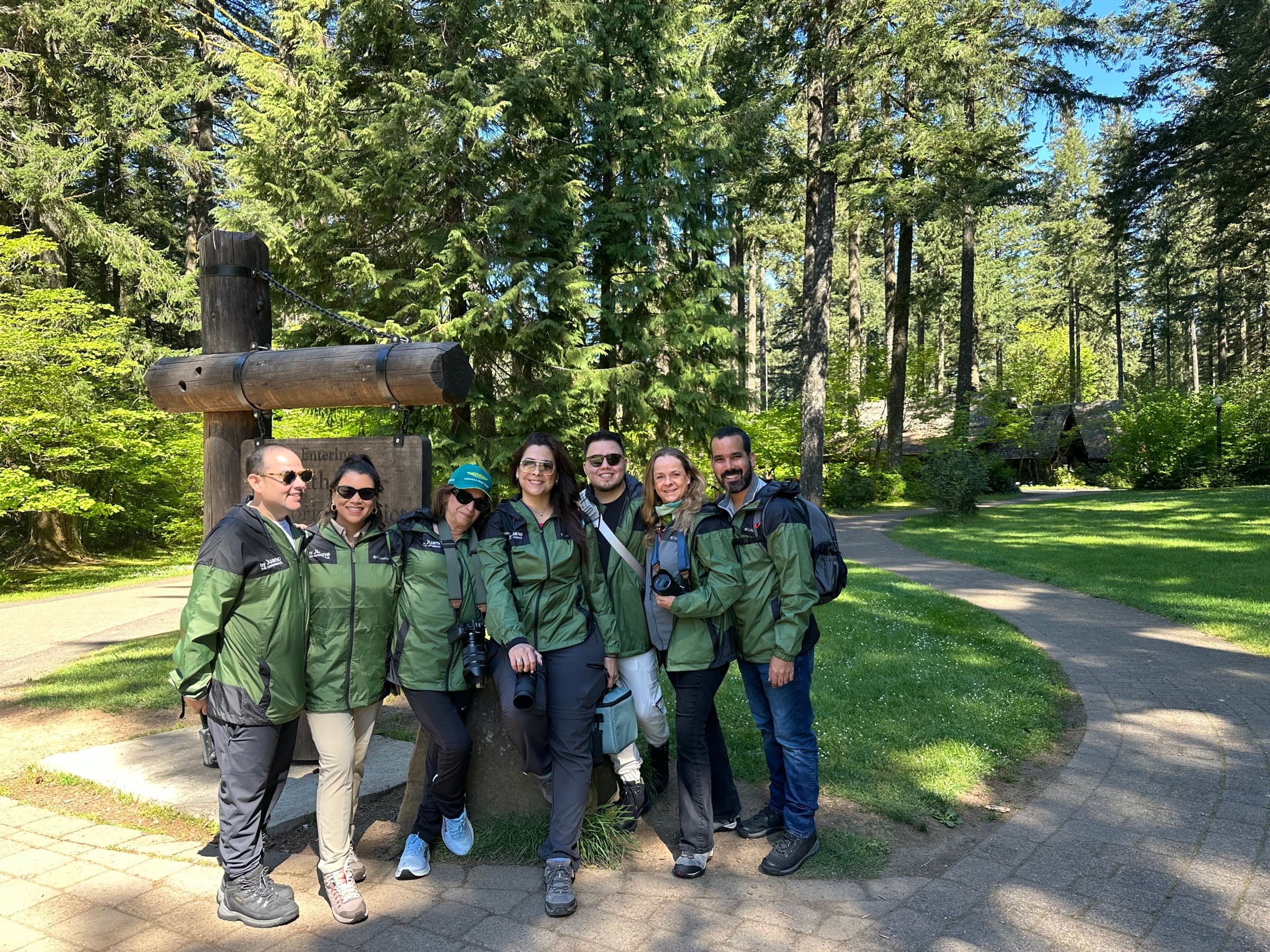 Un sitio del recorrido por Oregón