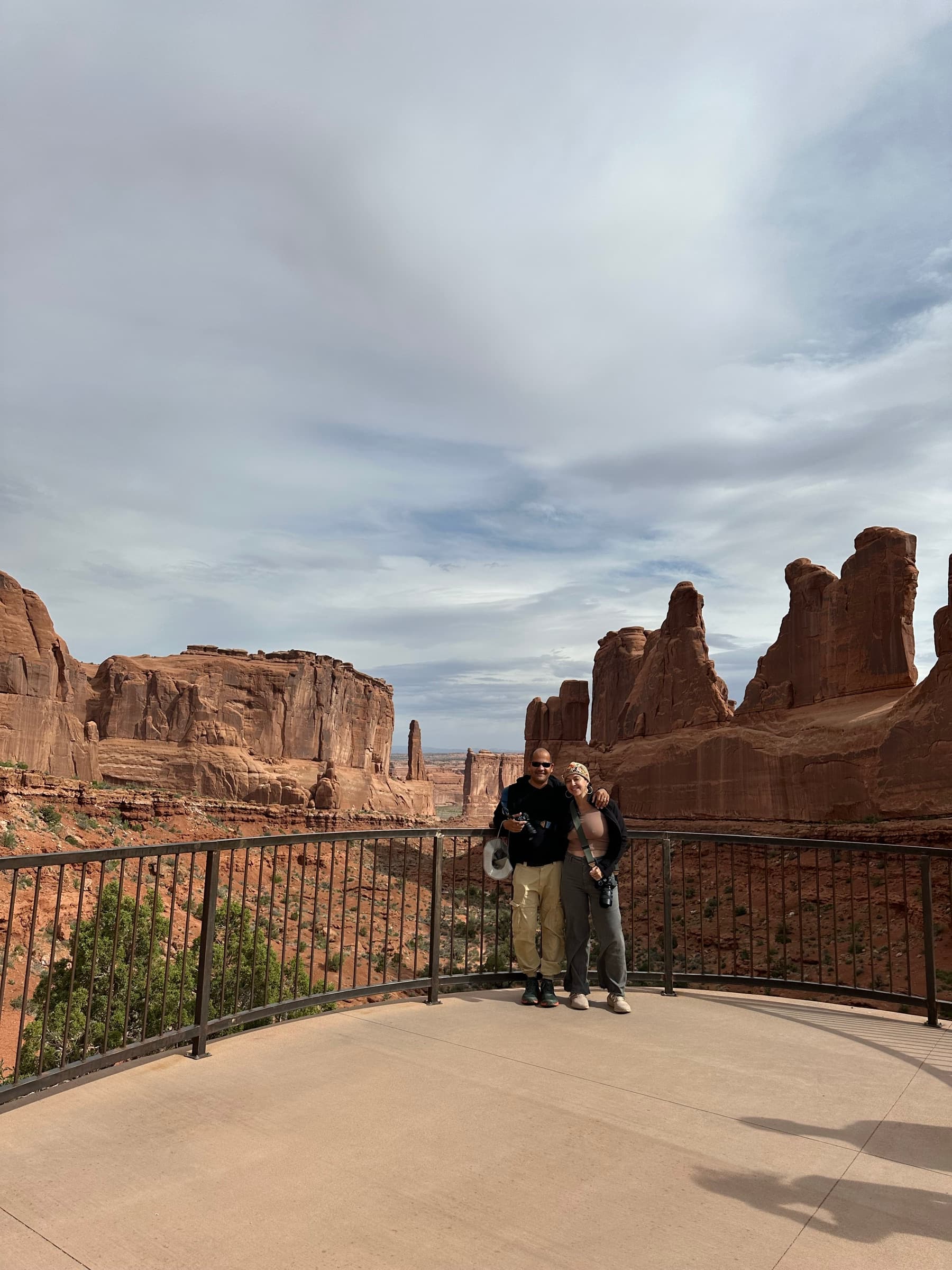 El grupo con las cámaras en Utah