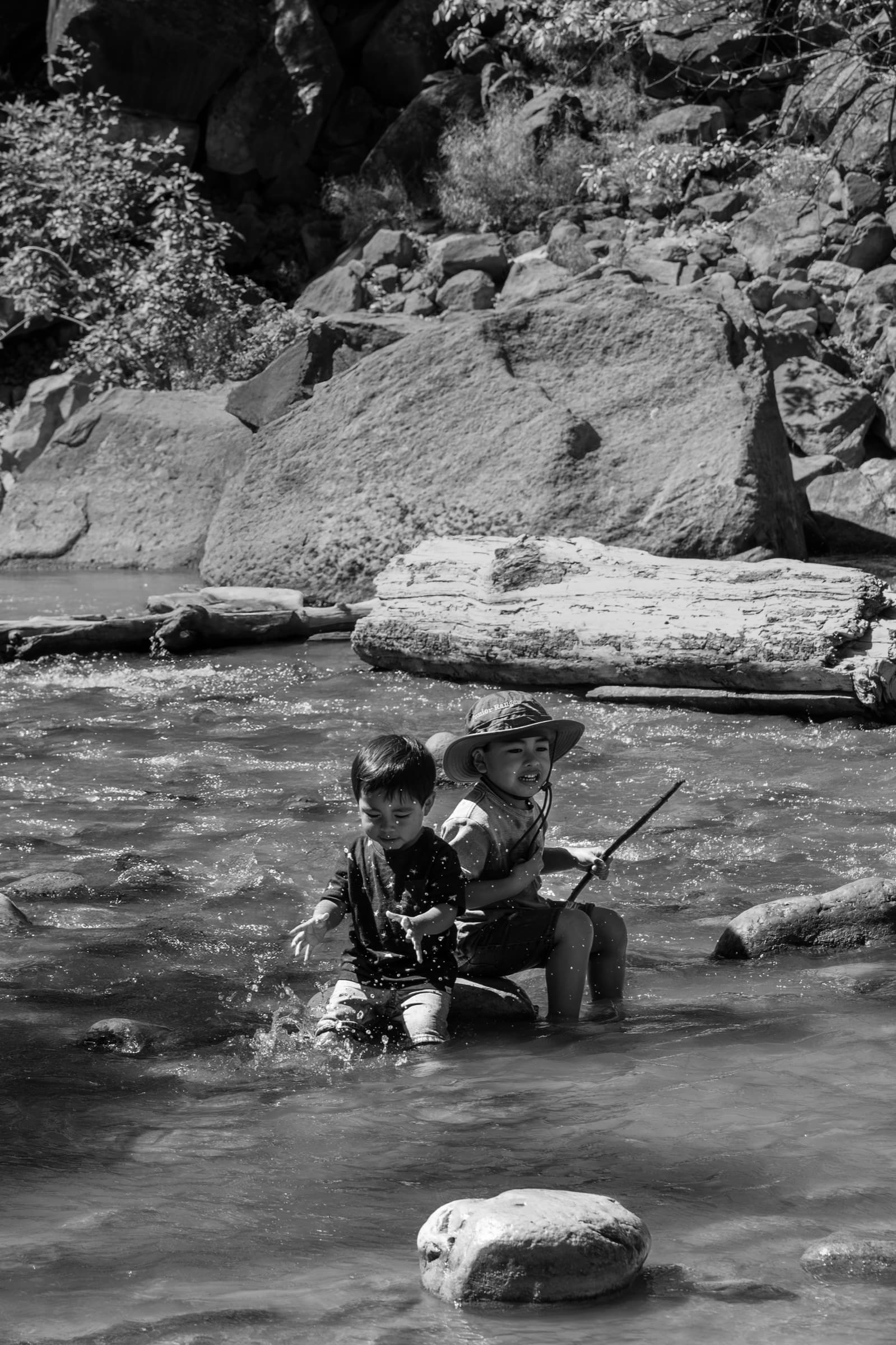 Fotografía de Juano, hecha en Utah
