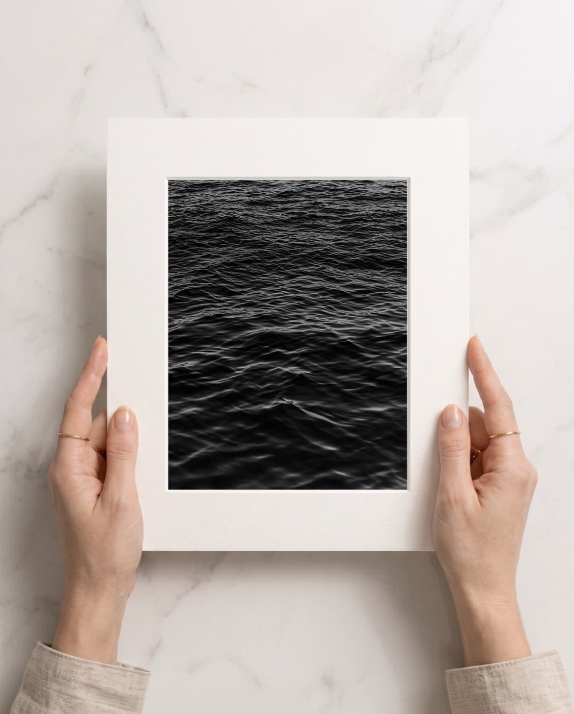 Aguas Oscuras, montada a 8×10 in