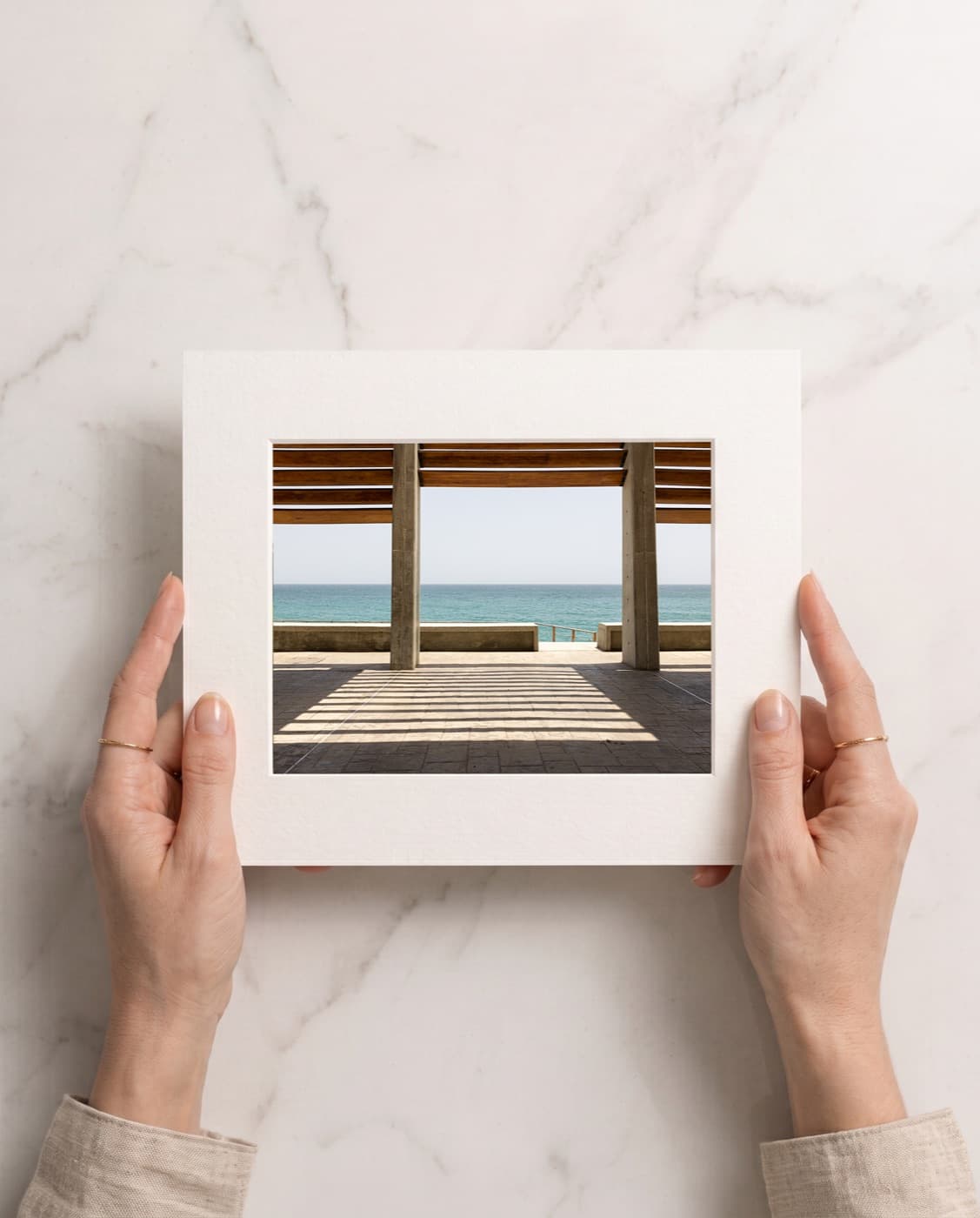 Mirador del Litoral, montada a 8×10 in